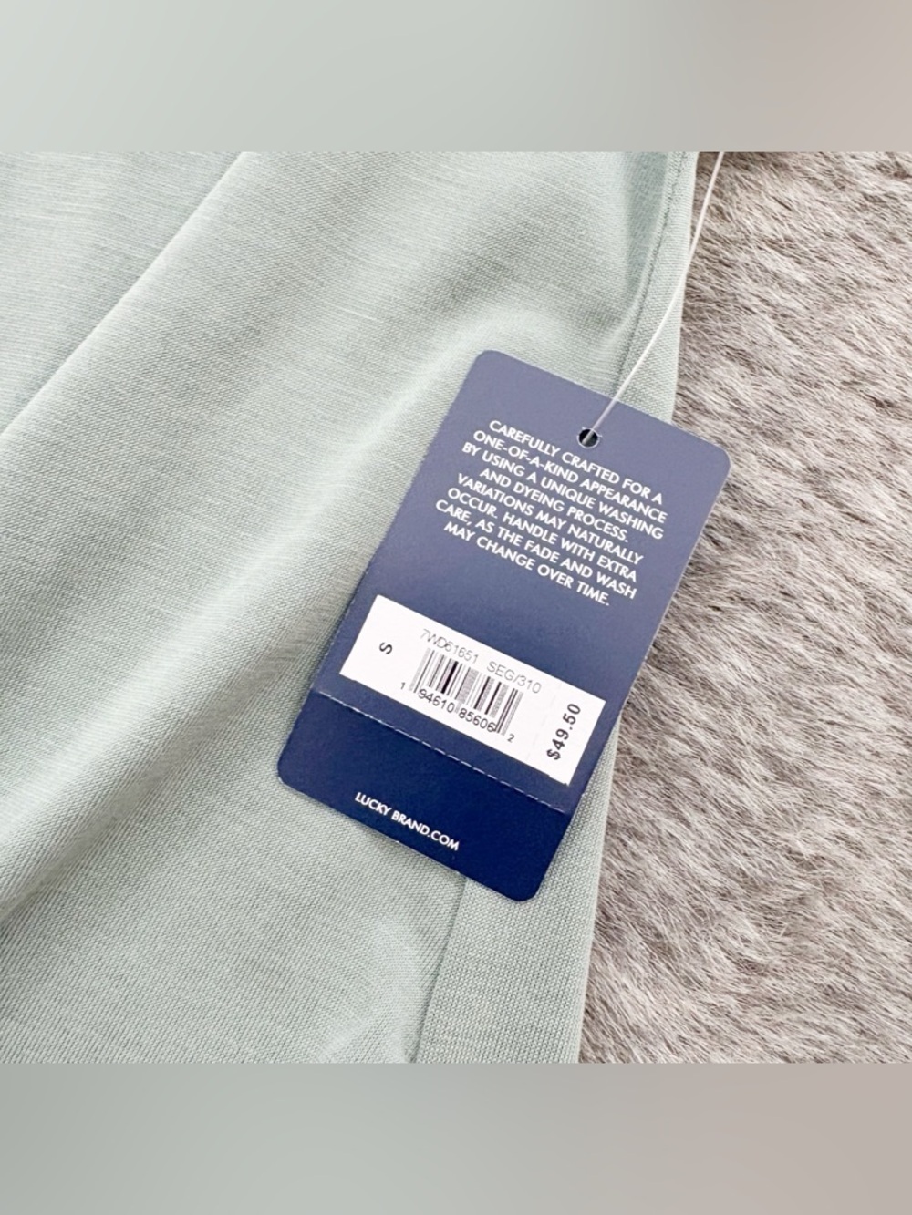 NWT Lucky Brand Twist Front Top Small - Picture 8 of 11